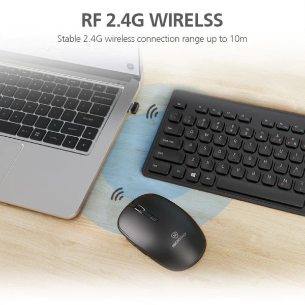 Bộ bàn phím kèm chuột không dây MicroPack iFREE MINI 2  KM-228W